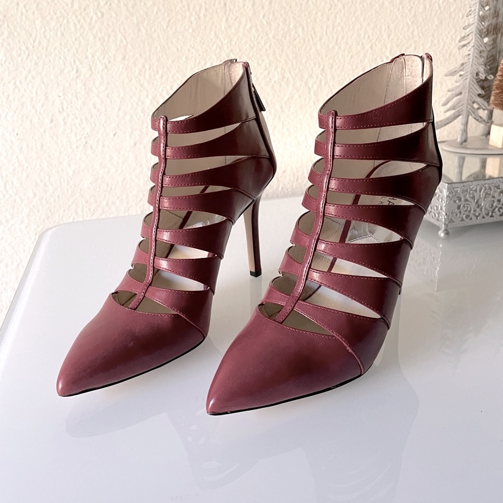 Michael Kors “Mavis” Pointed Toe Ankle Boots